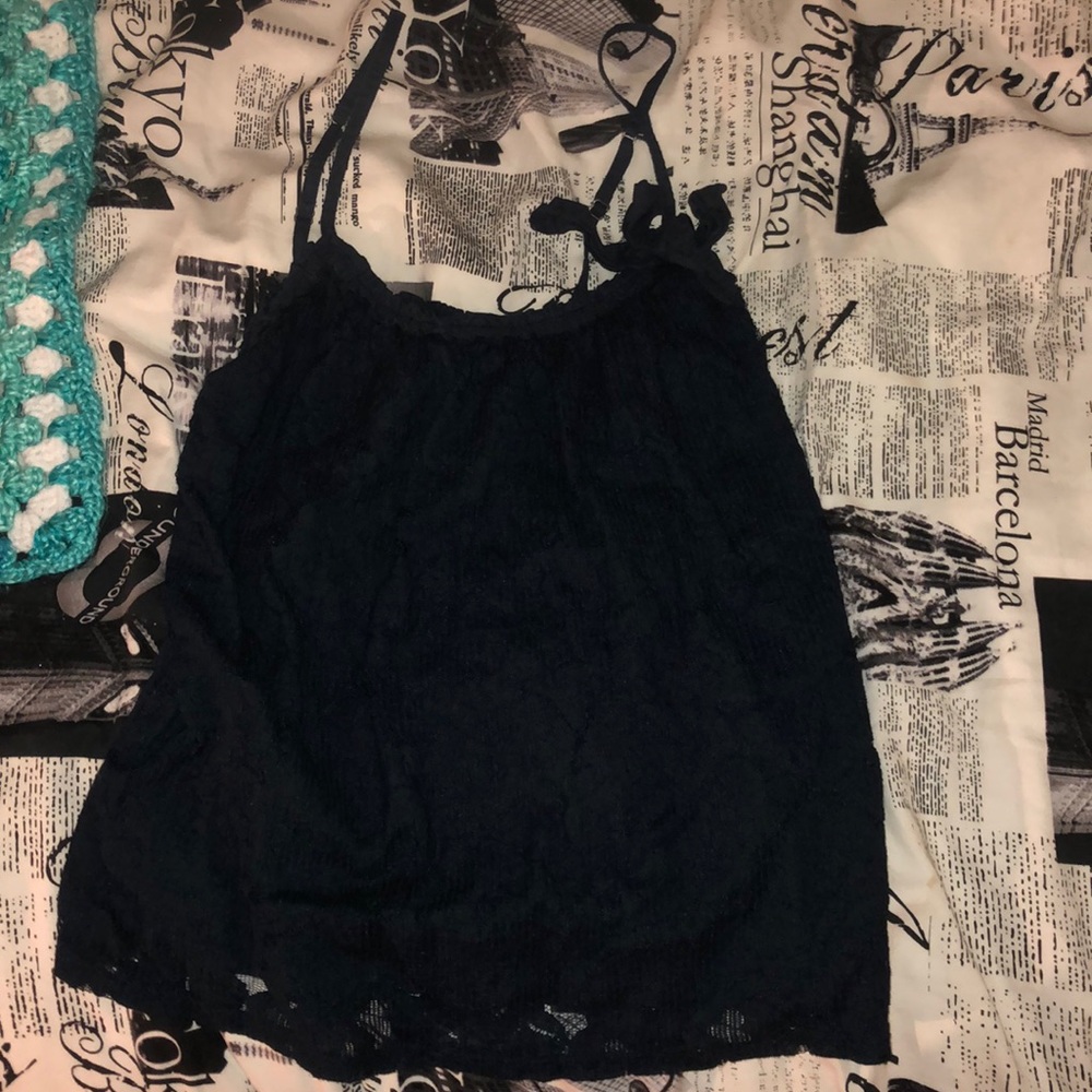 Hollister Navy Blue Tank